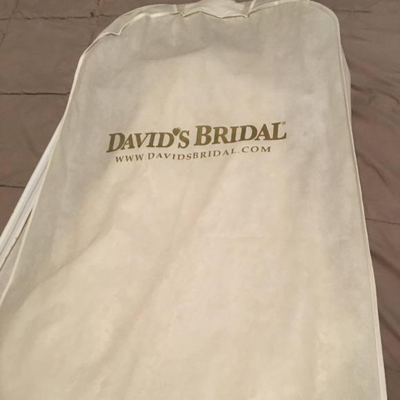 Davids Bridal Wedding Dress, used once in 2014 - Picture 2 of 7